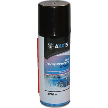 Стартова рідина для дизеля і бензину Axxis Low Temperature Start 0.45л