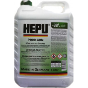 Концентрат антифризу Hepu G11 зелений 5л 
