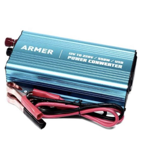 Перетворювач напруги (інвертор) 12V-220V / 550W / USB / мод.хвиля
