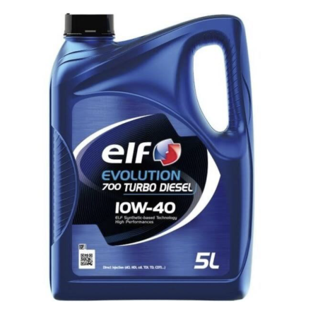 Моторне масло Elf Evolution 700 Turbo Diesel 10W-40 5л 214121