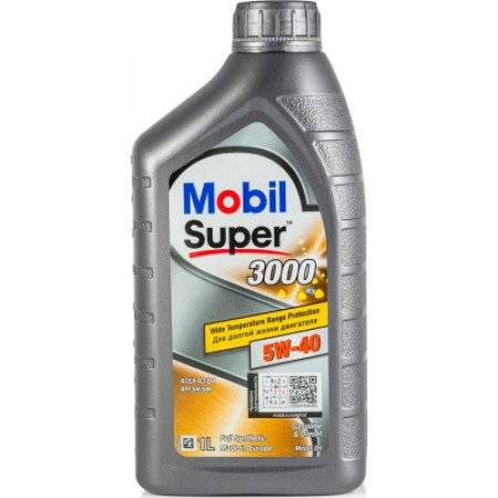 Моторне масло Mobil Super 3000 X1 5W-40 1л 