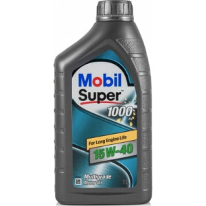 Моторне масло Mobil Super 1000 X1 Engine Life 15W-40 1л 
