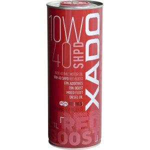 Моторне масло Xado Atomic Oil Red Boost SHPD 10W-40, 1л XA26149 